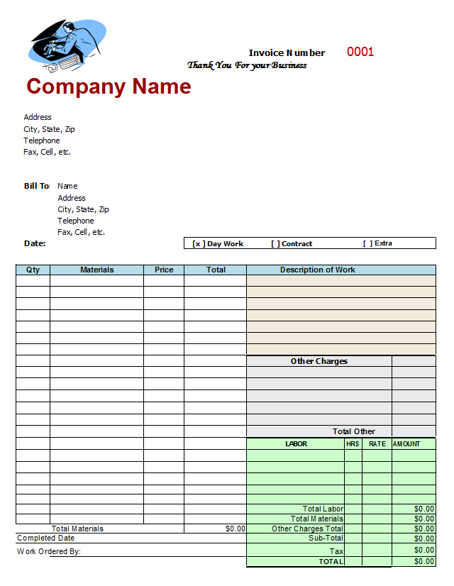 auto-repair-invoice-template