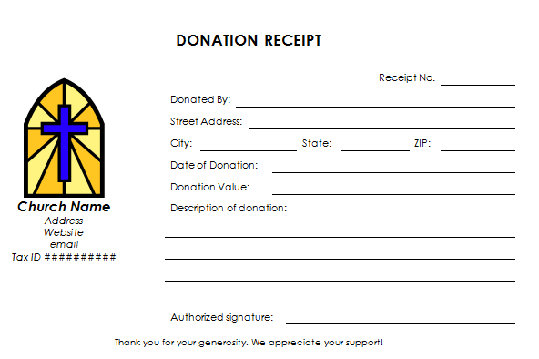 church-donation-receipt-template