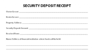 Holding Deposit Agreement Template